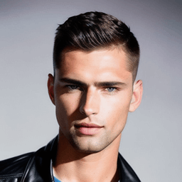 Buzz Cut Brown Hairstyle AI avatar/profile picture for men